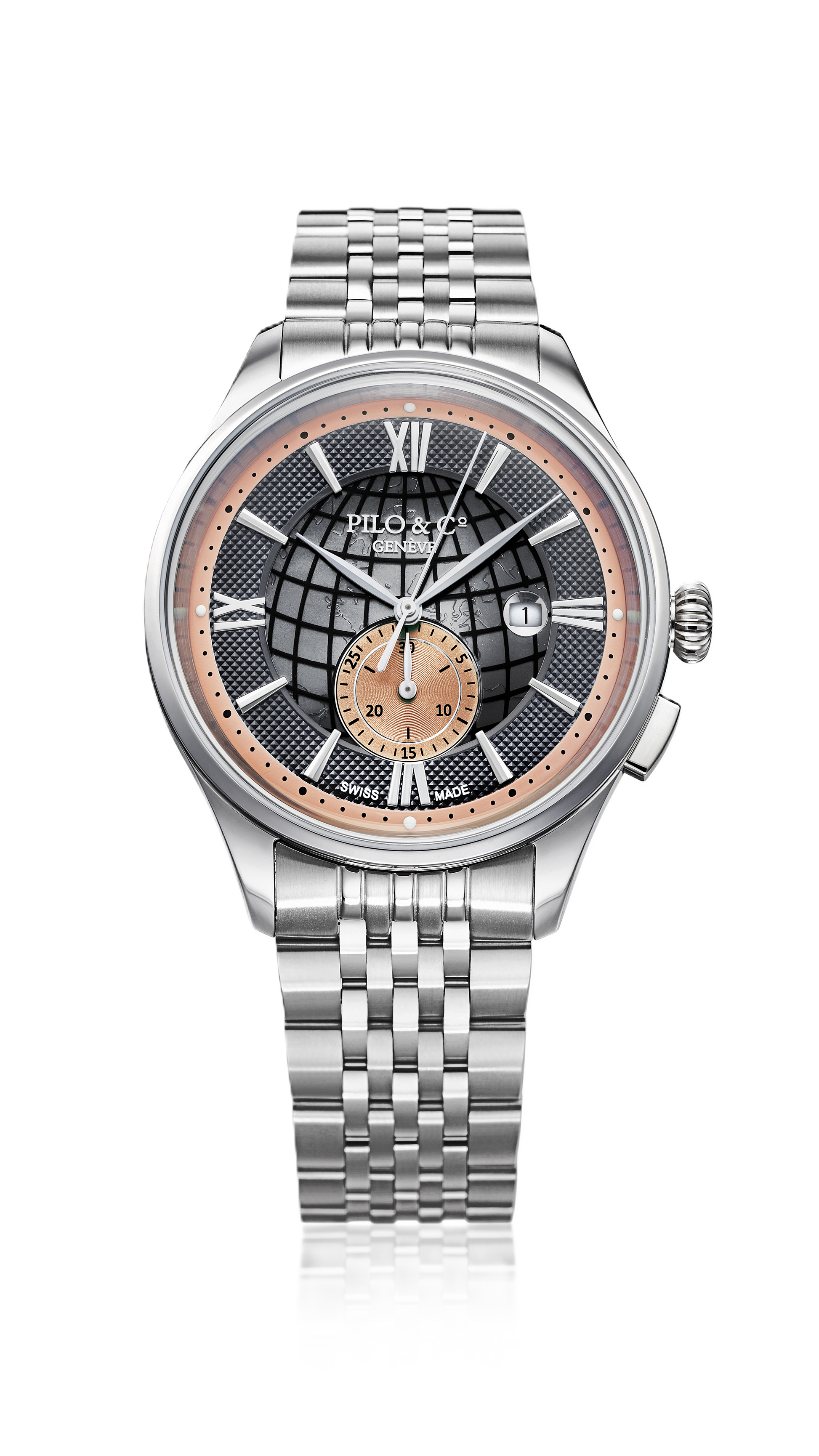 Montecristo Monopulsante P0361CHQS Swiss Vintage Chronograph Watch