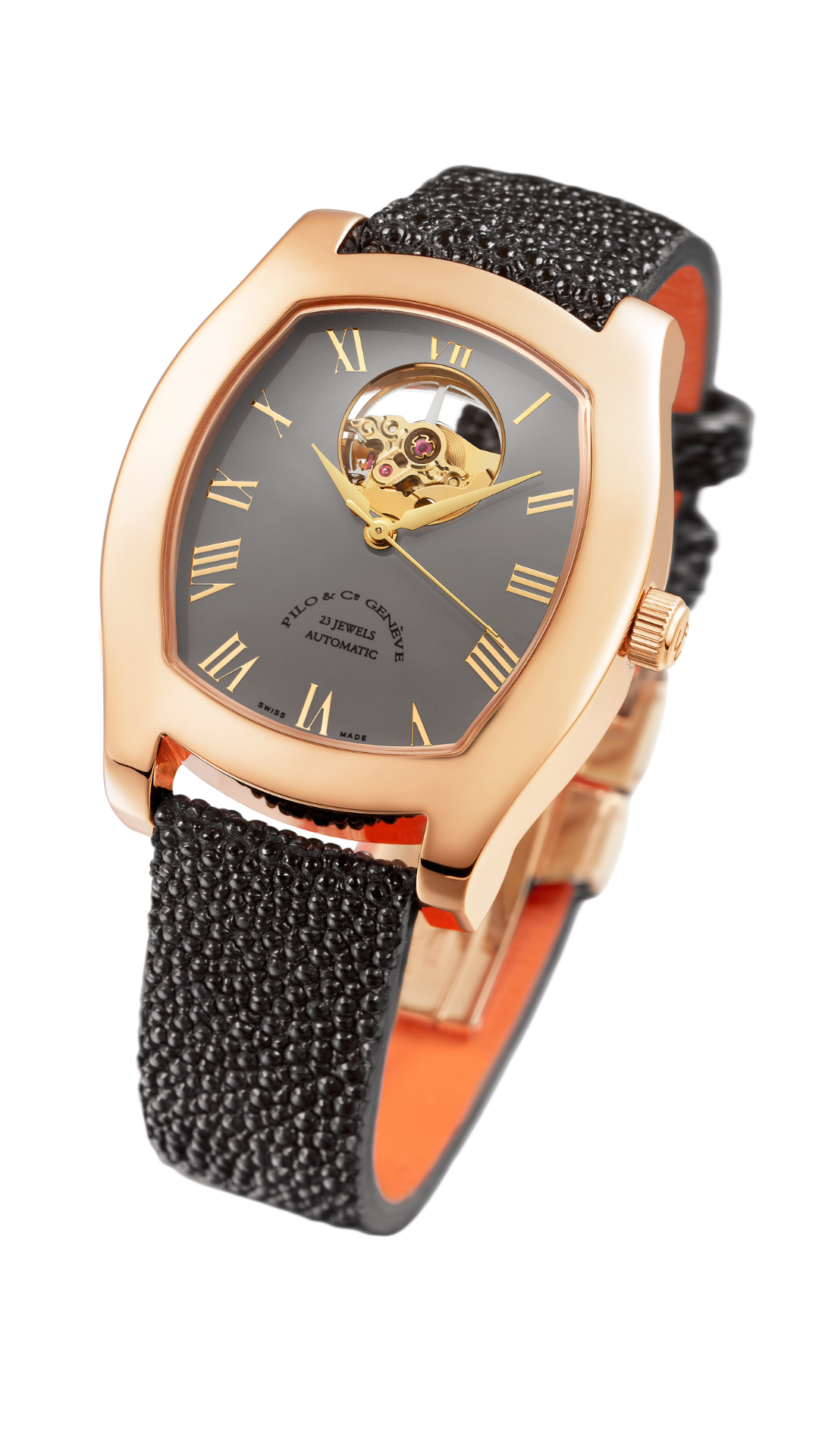 Swiss Roman Numeral Watch for Women by Pilo & Co Genève