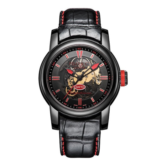 Limited Edition Skeleton Automatic Watch – Tempo Diatto