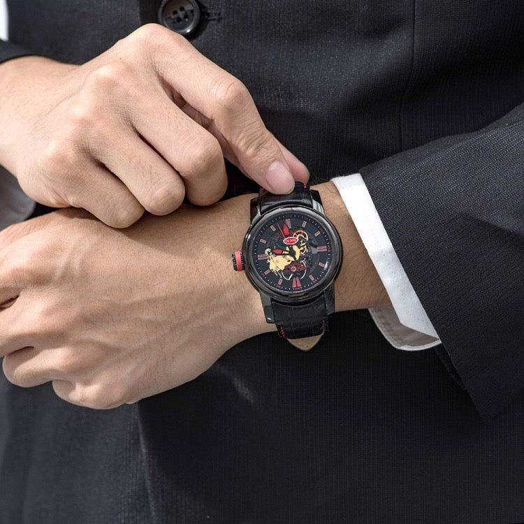Limited Edition Skeleton Automatic Watch – Tempo Diatto
