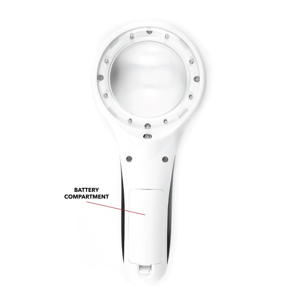 Magnifying Glass with Cyclops, LED, & Black Light - Banks, Schools, Hospitals & Government Agencies - marathonwatch