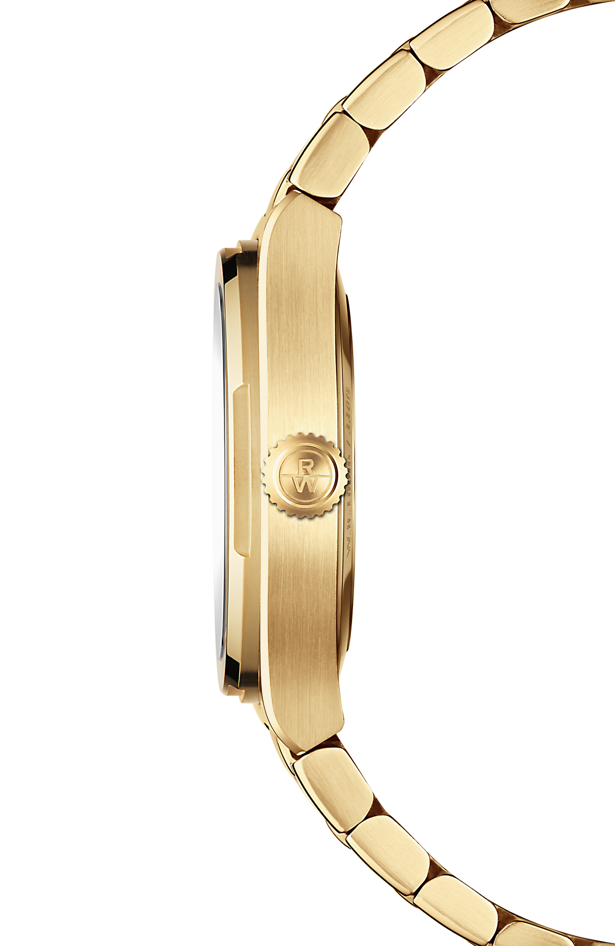 Raymond Weil A.R.T. Mother-of-pearl Dial Integrated Bracelet Stainless Steel With Yellow Gold PVD Quartz 1250-P-97081
