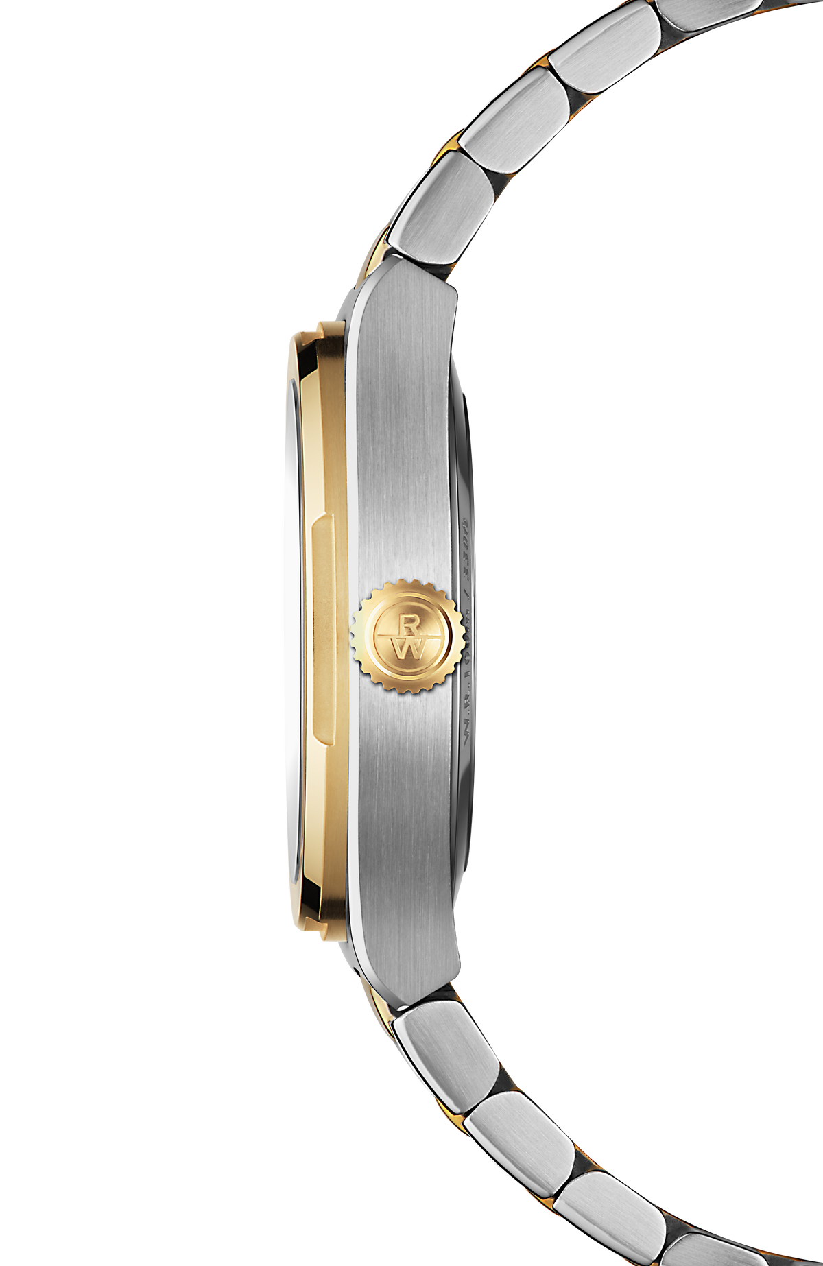 Raymond Weil A.R.T. Mother-of-pearl Dial Integrated Two-tone Bracelet Quartz 1250-STP-97081