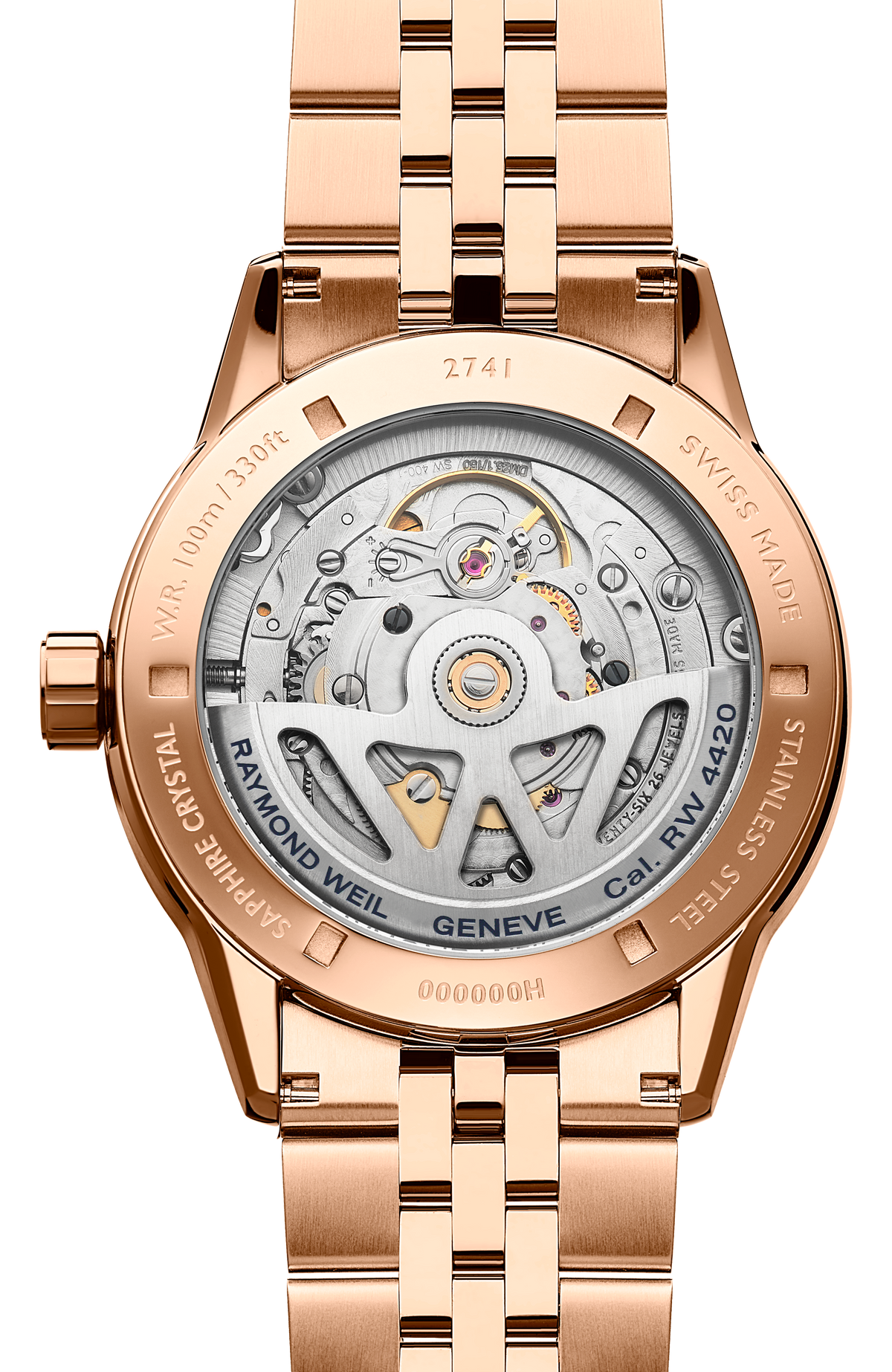 Raymond Weil Freelancer Men's Automatic Cream Dial Bracelet 2741-P5-64001