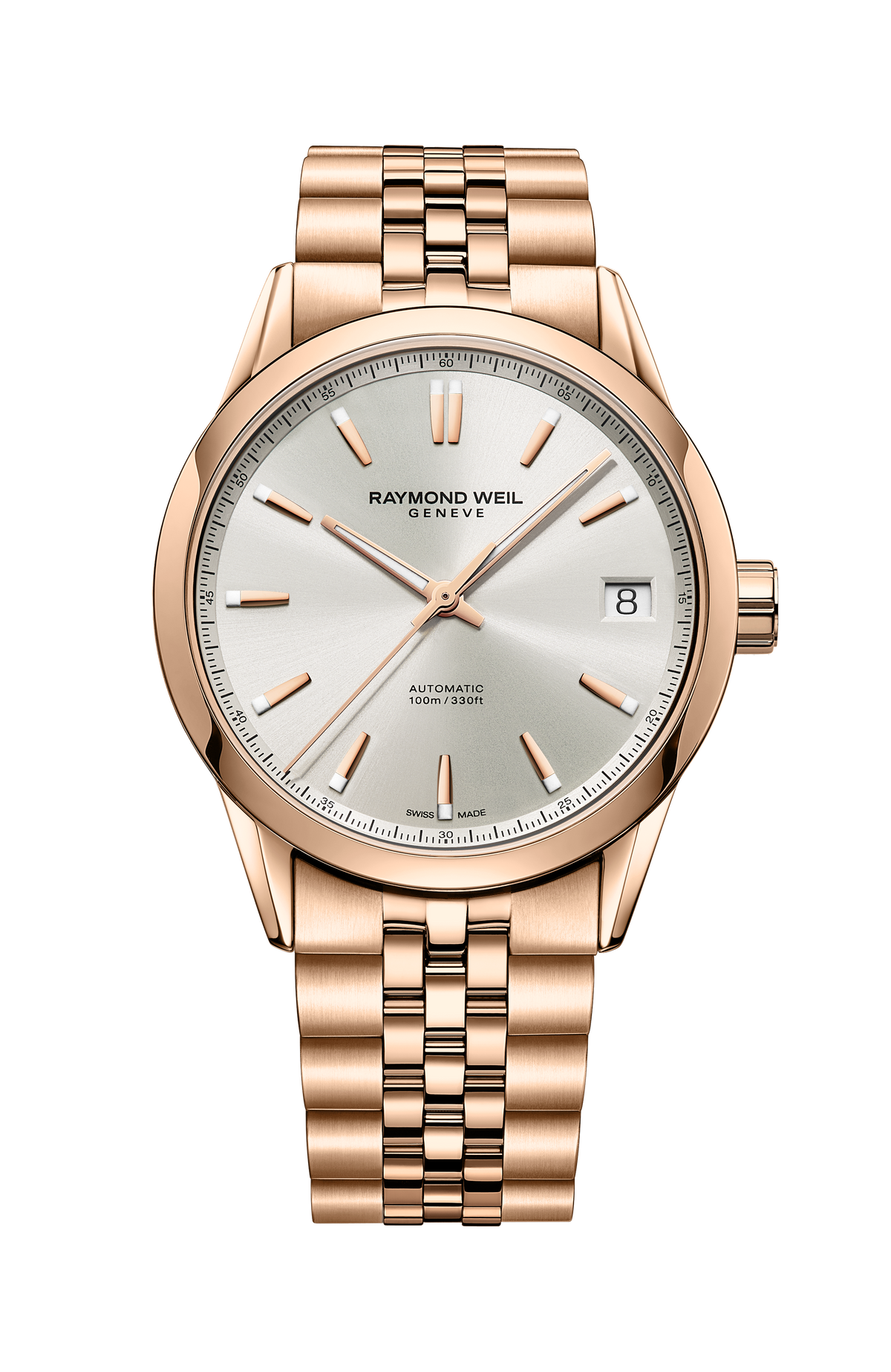Raymond Weil Freelancer Men's Automatic Cream Dial Bracelet 2741-P5-64001