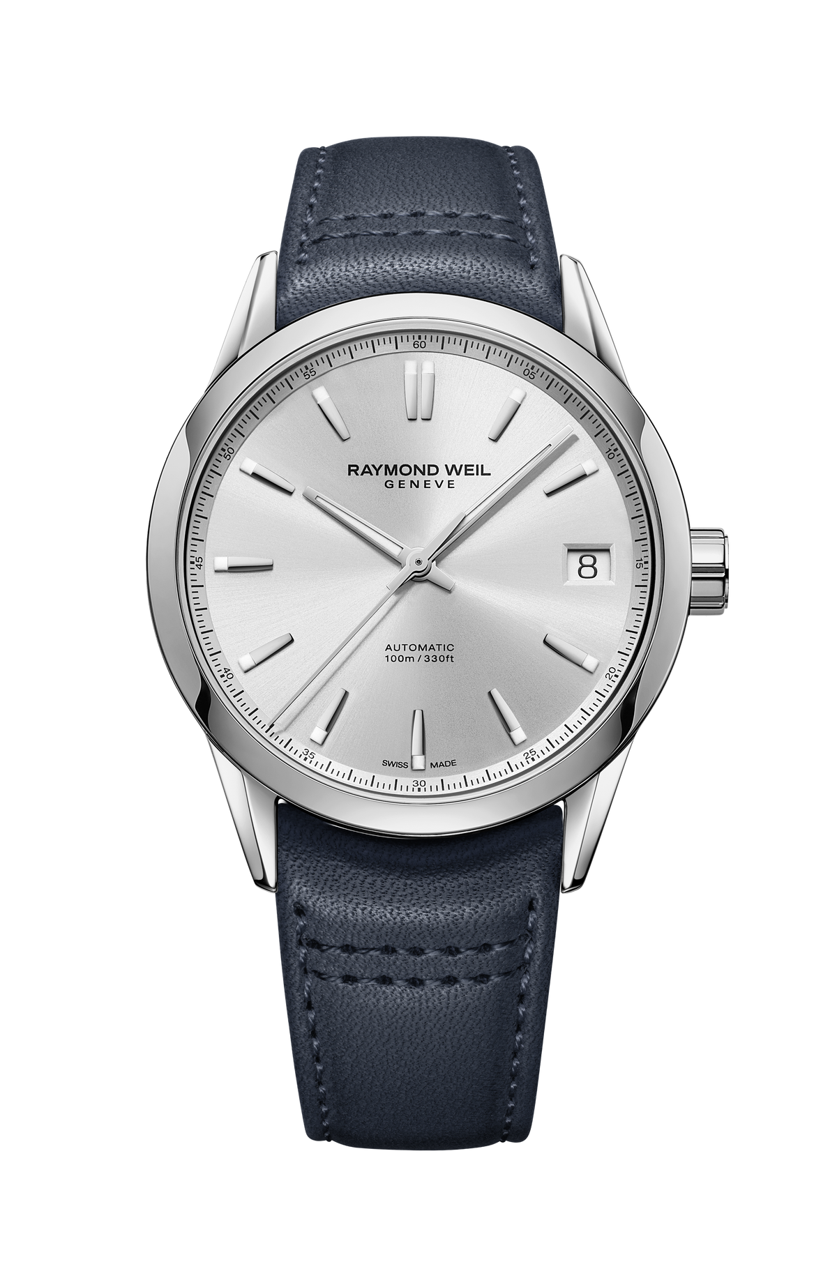 Raymond Weil Freelancer Men's Automatic White Dial Leather 2741-STC-30001