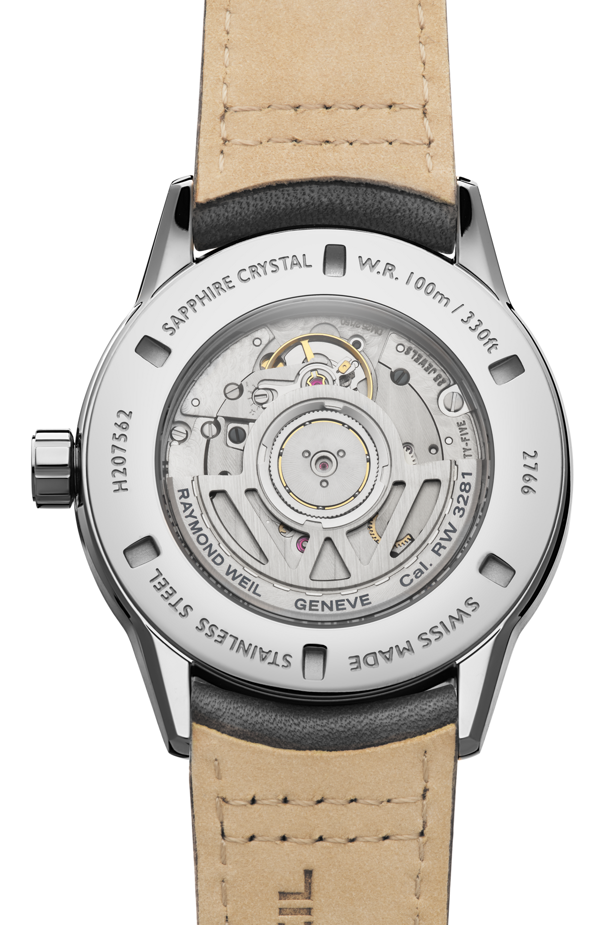 Raymond Weil Freelancer Men's Automatic Complete Calendar Anthracite Dial Leather 2766-STC-60001