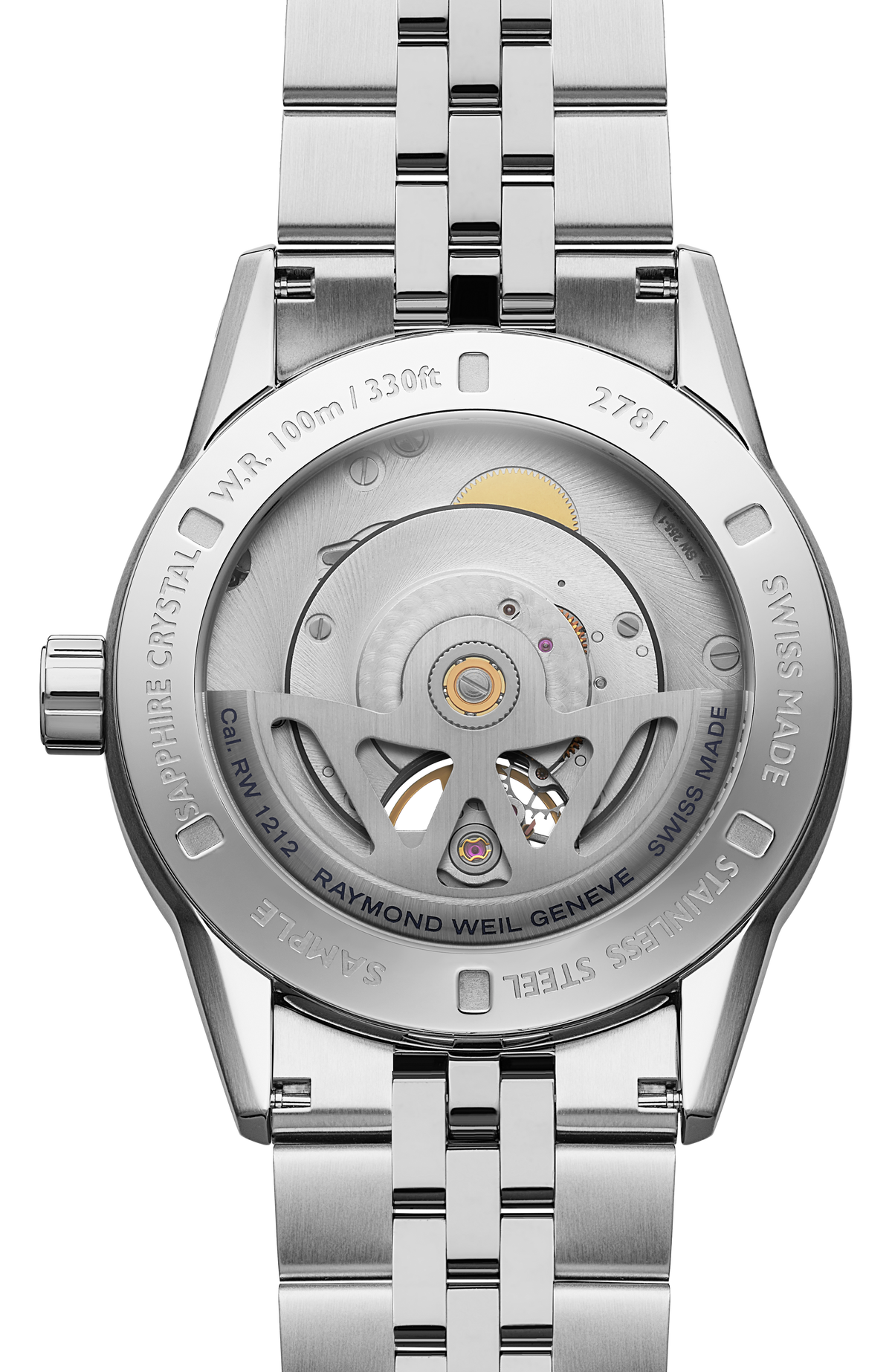Raymond Weil Freelancer Calibre RW1212 Men's Automatic Black Steel 2781-ST-20051