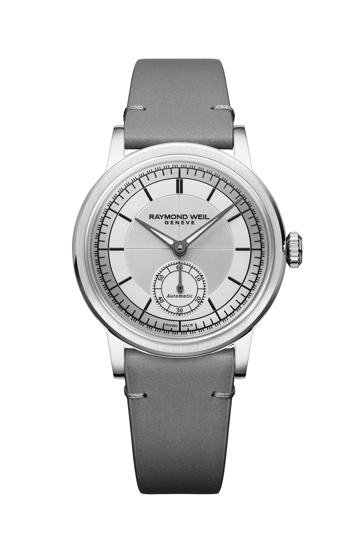 Raymond Weil Millesime Automatic Small Seconds Silver Dial 2130-STC-65001