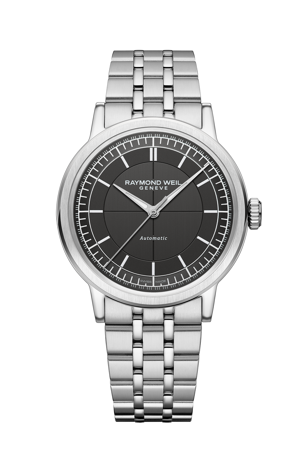 Raymond Weil Millesime Men's Automatic Anthracite Sector Dial Bracelet 2925-ST-60001