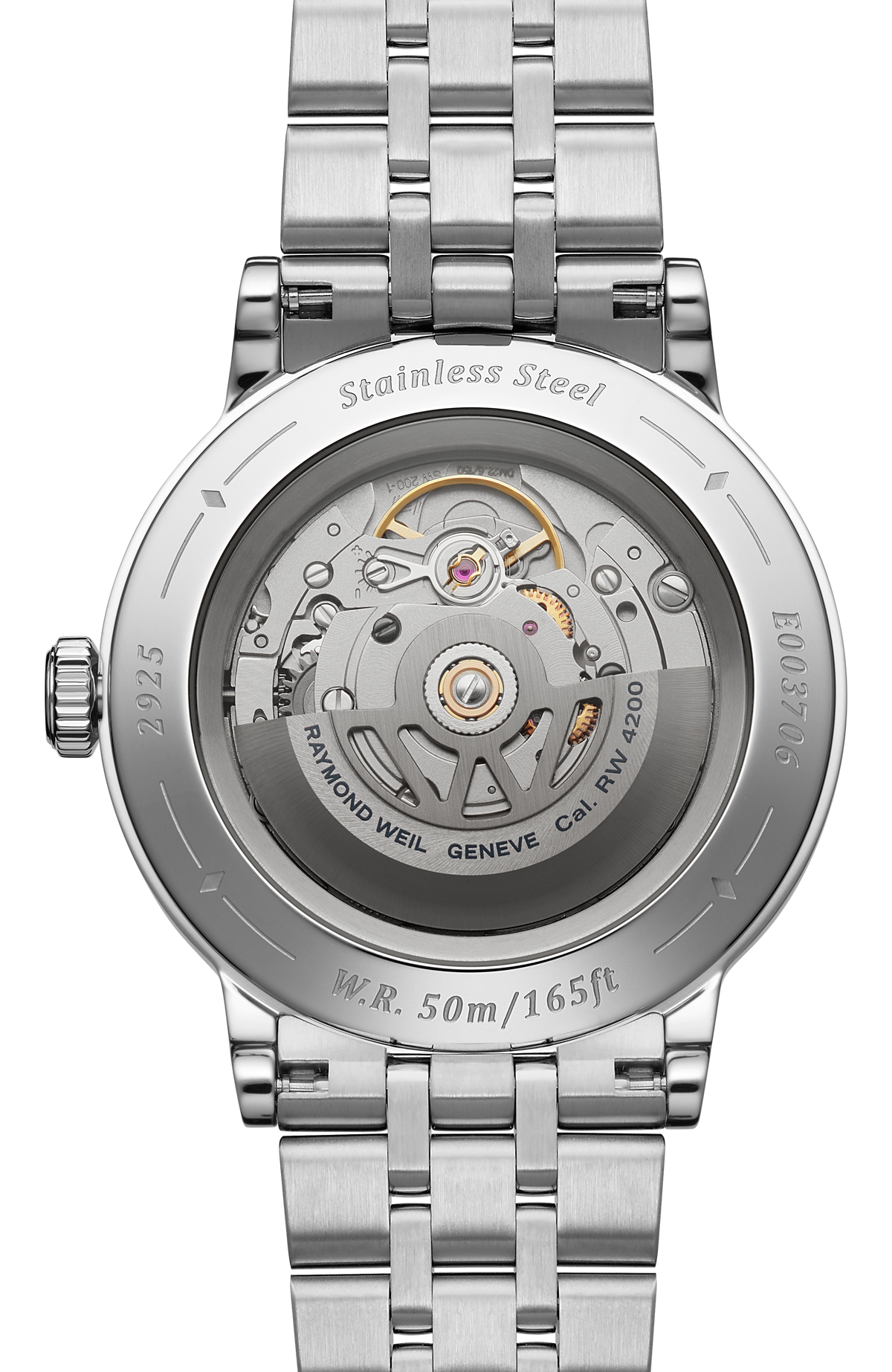 Raymond Weil Millesime Automatic Central Seconds Anthracite Sector Dial 2925-ST-60011