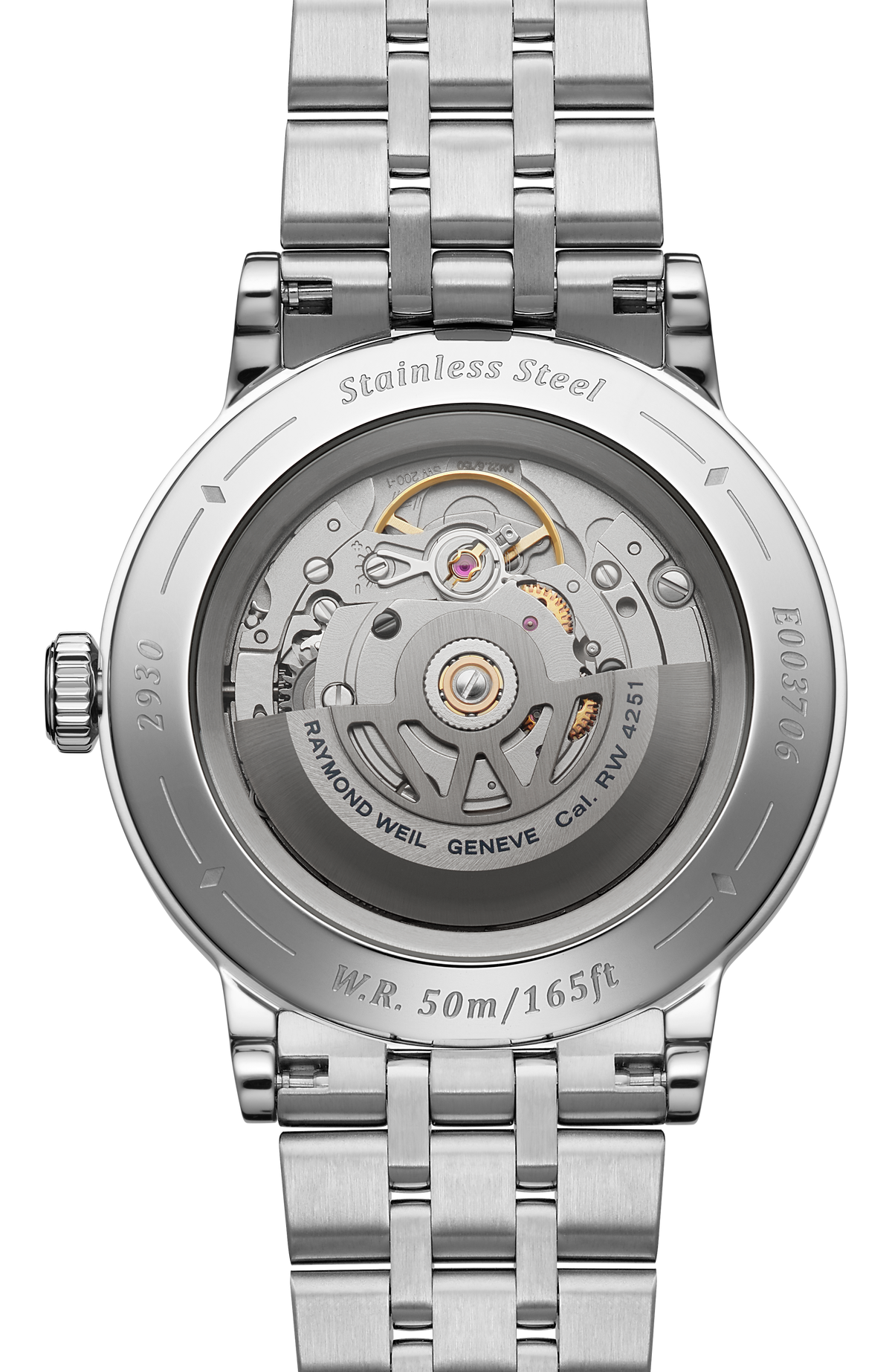 Raymond Weil Millesime Men's Automatic Small Seconds Denim Blue Dial Bracelet 2930-ST-50011