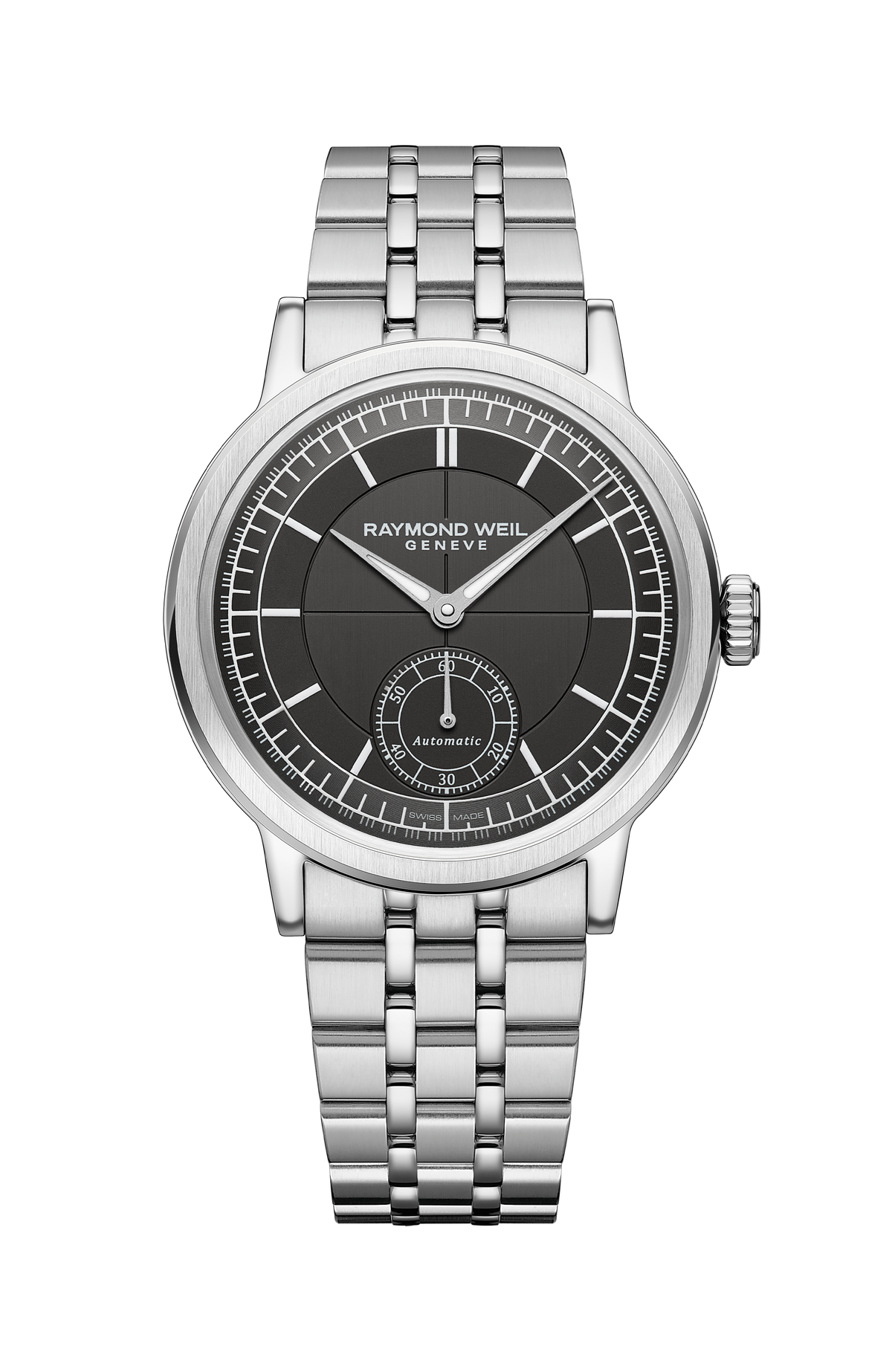 Raymond Weil Millesime Men's Automatic Small Seconds Anthracite Sector Dial Bracelet 2930-ST-60001