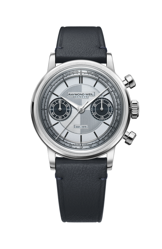 Raymond Weil Millesime 'Jubilee' Limited Edition Bi-Compax Chronograph Blue Dial 7776-STC-65501
