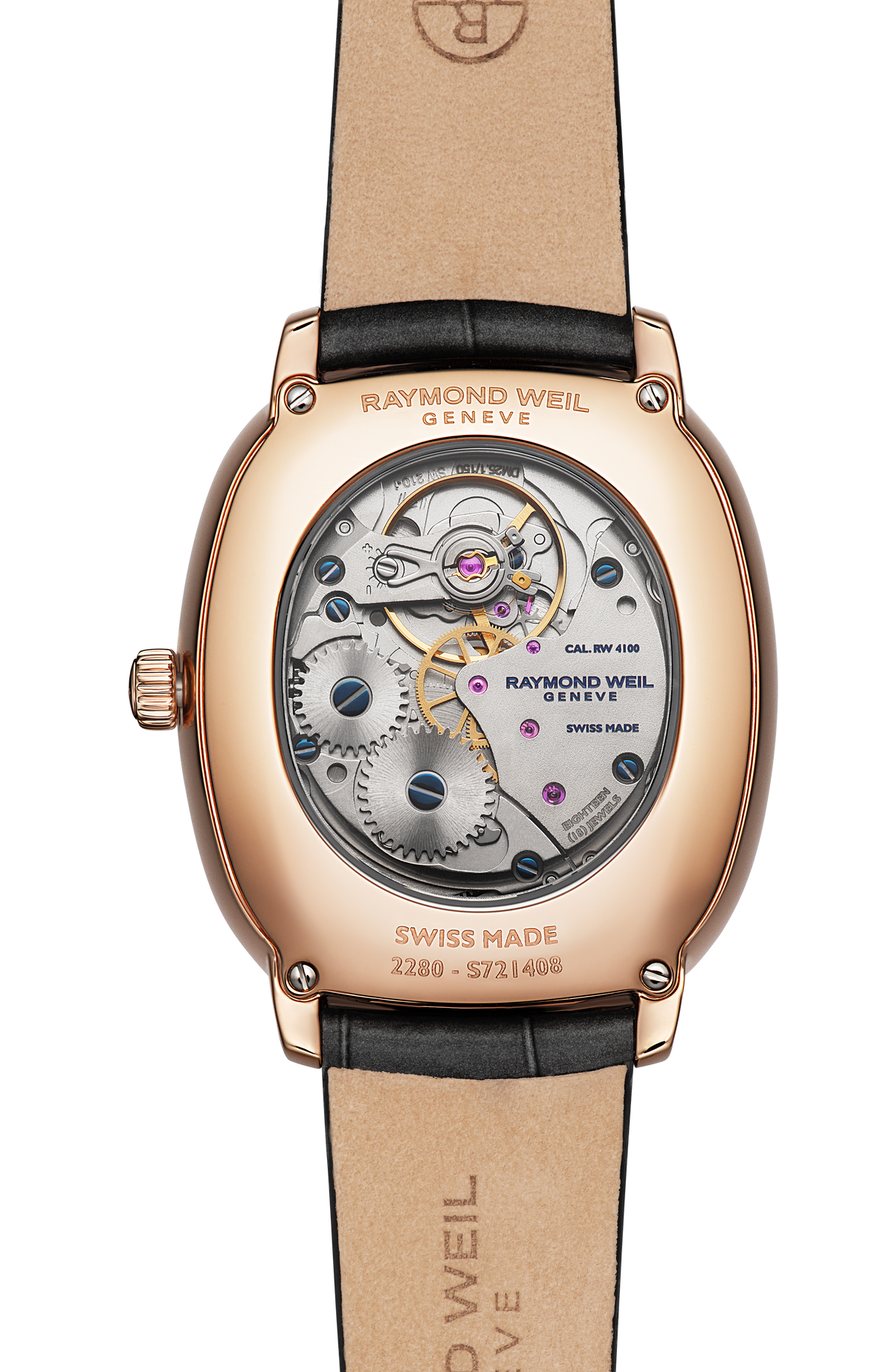Raymond Weil Toccata Heritage Red Grape Dial Mechanical 2280-PC5-45001