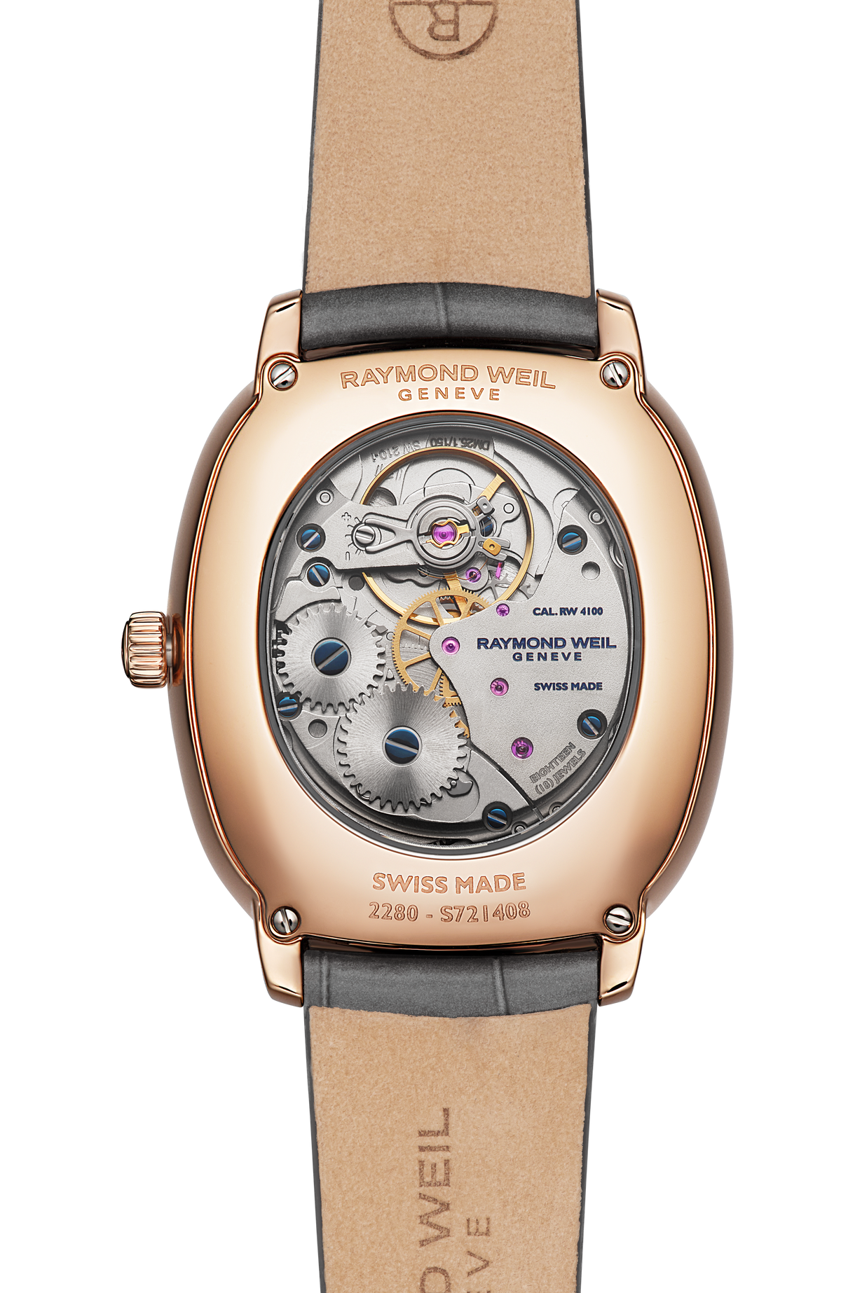 Raymond Weil Toccata Heritage Anthracite Dial Mechanical 2280-PC5-60001