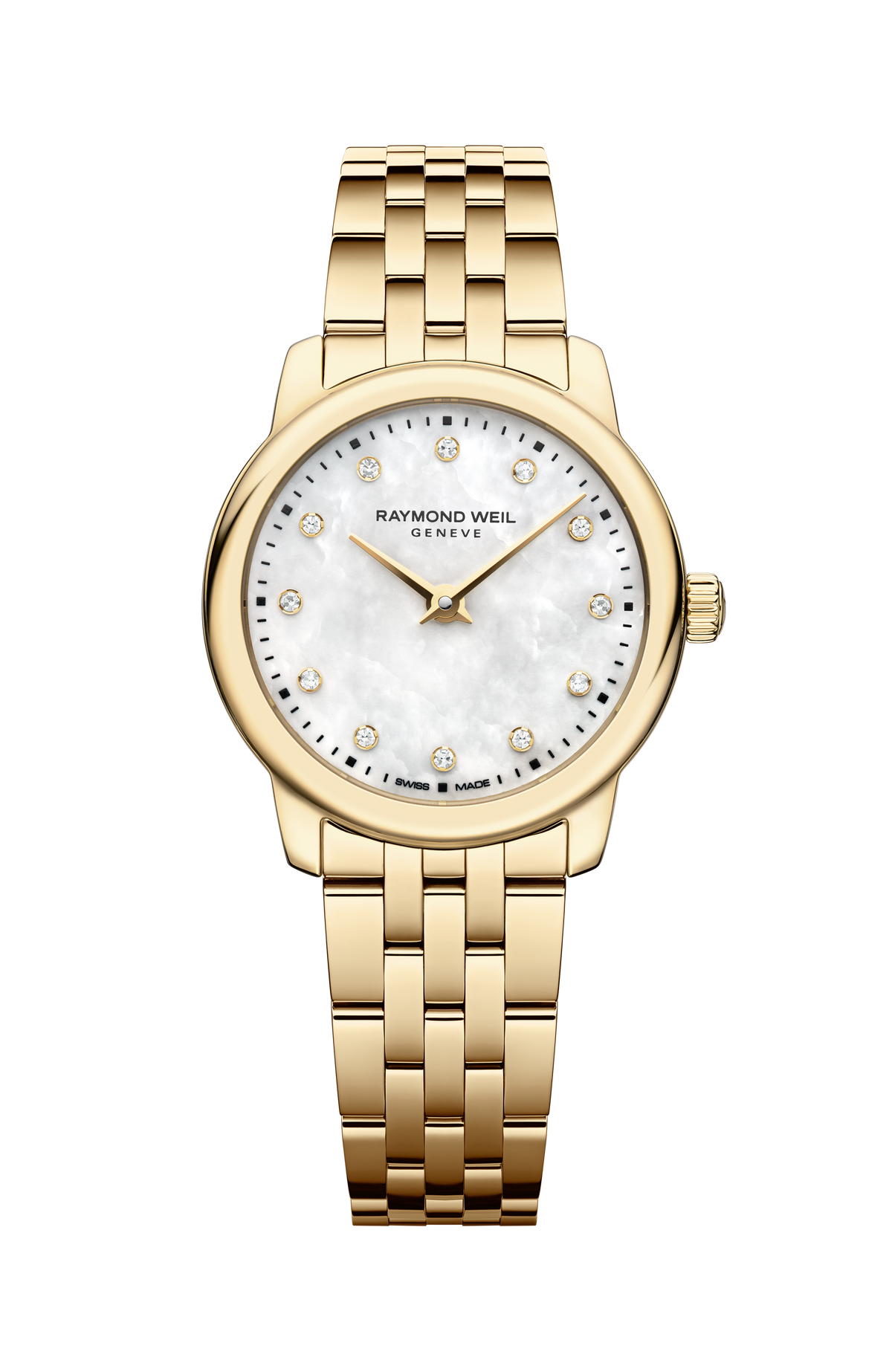 Raymond Weil Toccata Ladies Classic Gold Diamond Steel Quartz 5024-P-97081