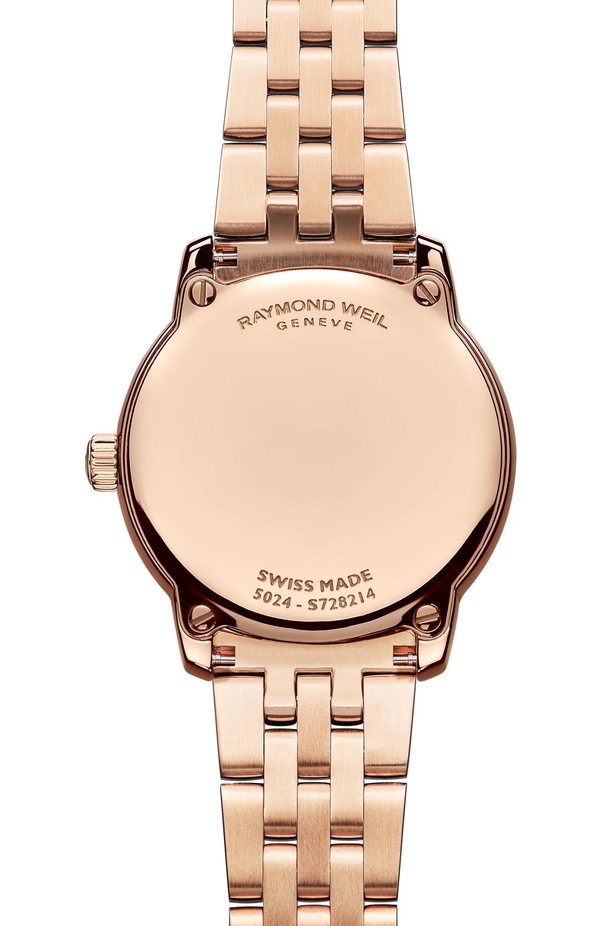 Raymond Weil Toccata Ladies Classic Stainless Steel Rose Gold Dial Quartz 5024-P5-80001