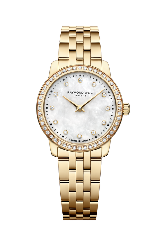 Raymond Weil Toccata Ladies Classic Gold 60 Diamond Steel Quartz 5024-PS-97081
