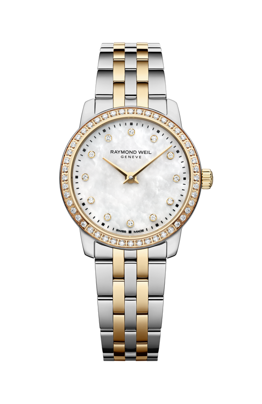 Raymond Weil Toccata Ladies Classic Two-tone Gold 60 Diamond Steel Quartz 5024-SPS-97081
