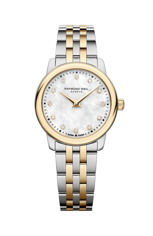 Raymond Weil Toccata Ladies Classic Two-Tone Gold Diamond Steel Quartz 5024-STP-97081