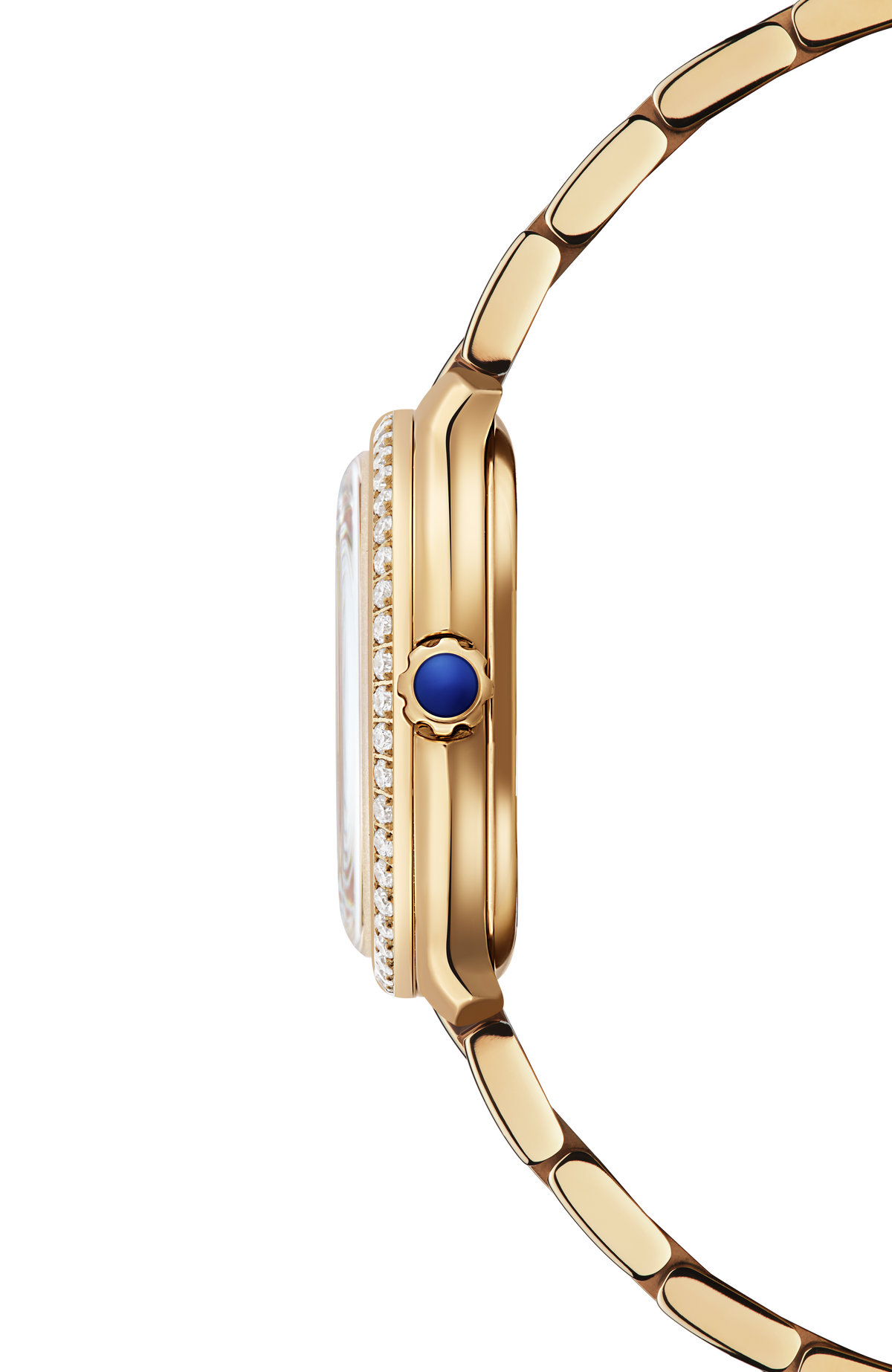 Raymond Weil Toccata Ladies Heritage Diamond Yellow Gold PVD White Dial Quartz 5250-PS-00650