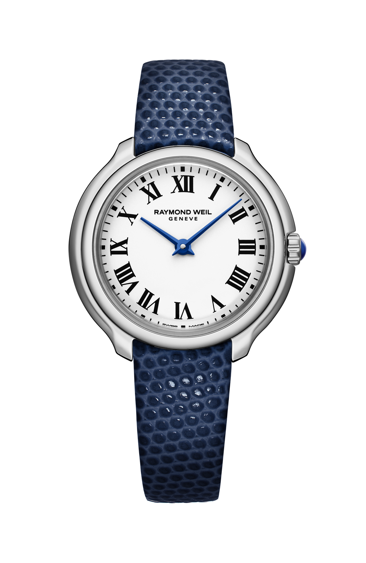 Raymond Weil Toccata Ladies Heritage Stainless Steel White Dial Leather Quartz 5250-STC-00650