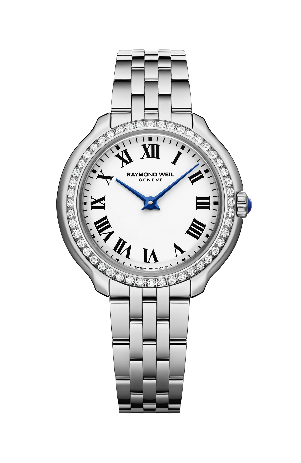 Raymond Weil Toccata Ladies Heritage Diamond Stainless Steel White Dial Quartz 5250-STS-00650