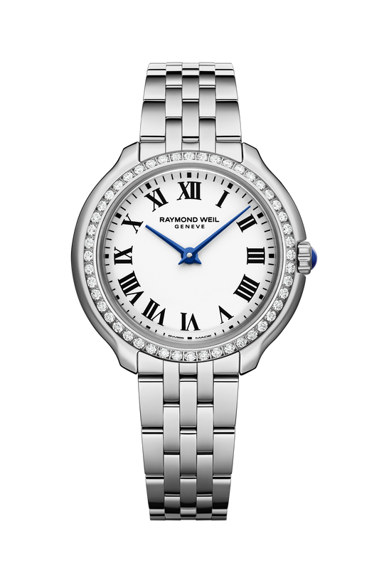 Raymond Weil Toccata Ladies Heritage Diamond Stainless Steel White Dial Quartz 5250-STS-00650