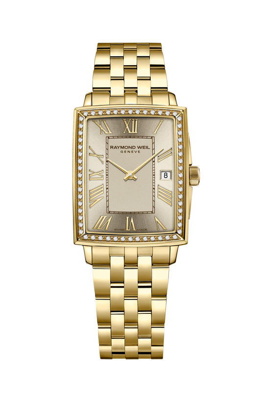 Raymond Weil Toccata Ladies Champagne Dial Diamonds Quartz 5925-PS-00100