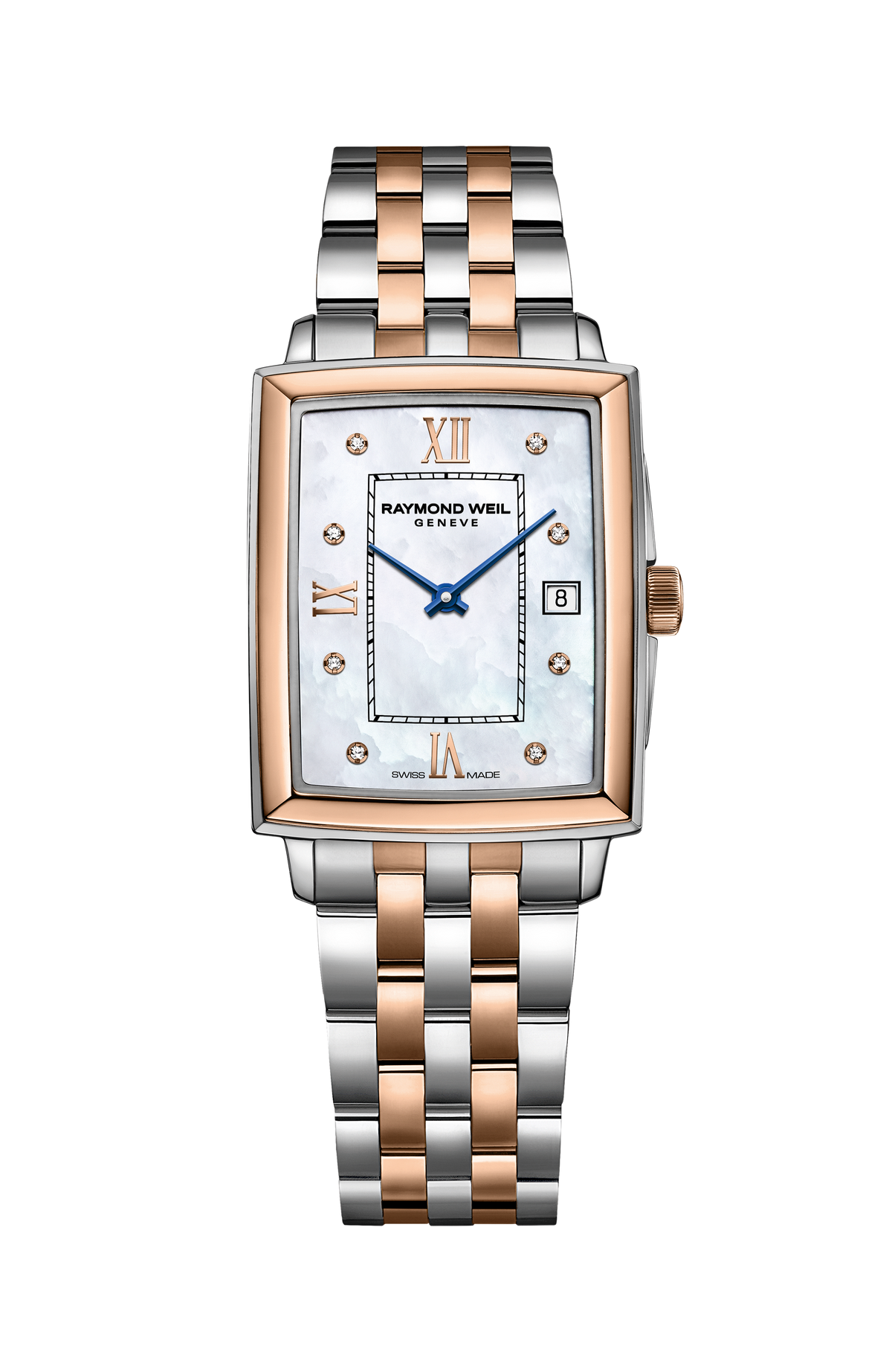Raymond Weil Toccata Ladies Two-tone Rose Gold Quartz 5925-SP5-00995