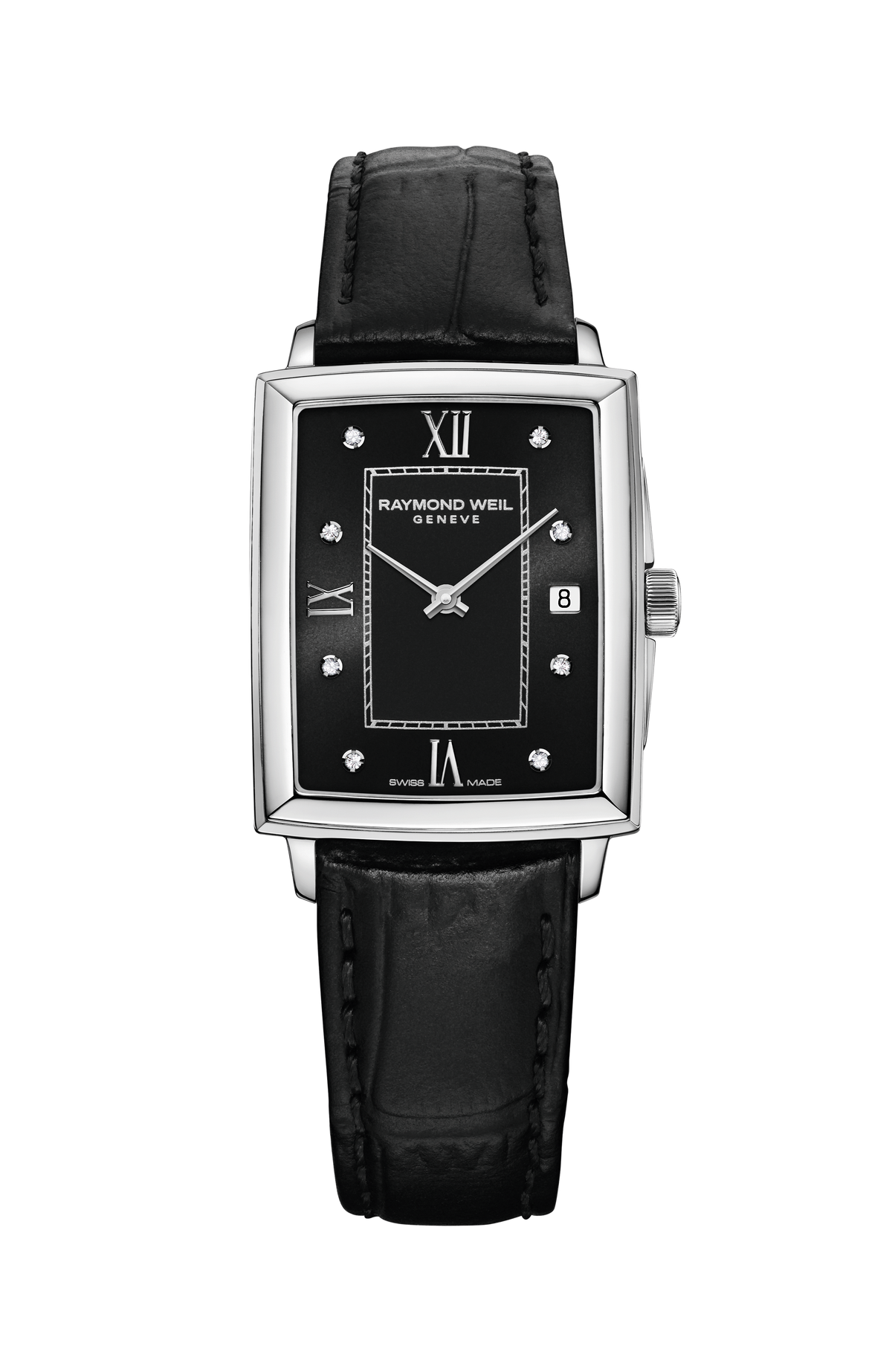 Raymond Weil Toccata Ladies Black Dial Diamond Quartz 5925-STC-00295