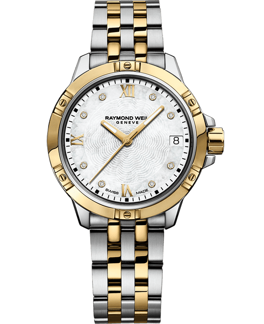 Raymond Weil Tango Ladies Diamond Two-Tone Quartz Watch, 30mm (5960-STP-00995)