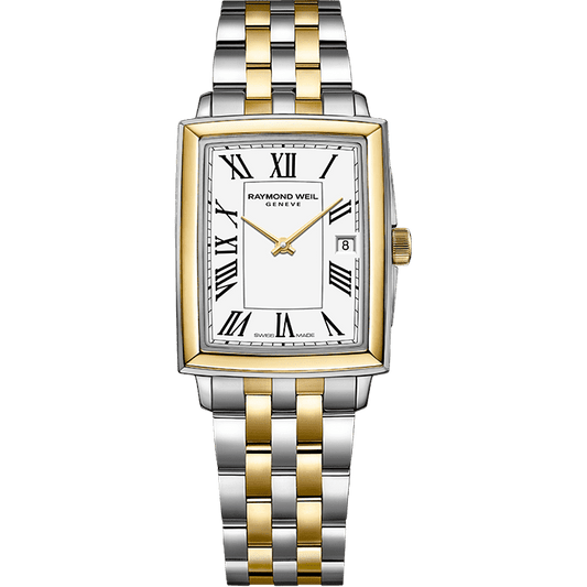 Raymond Weil Toccata Ladies Two-Tone Quartz Watch, 22.6 x 28.1 mm (5925-STP-00300)