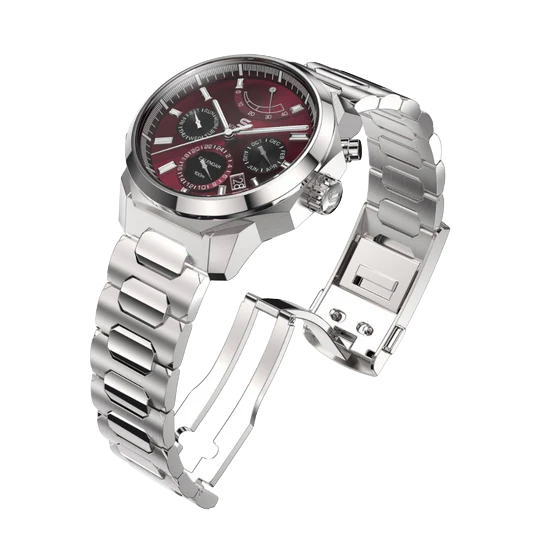 SOVRYGN Calendar Steel - Wine Watch