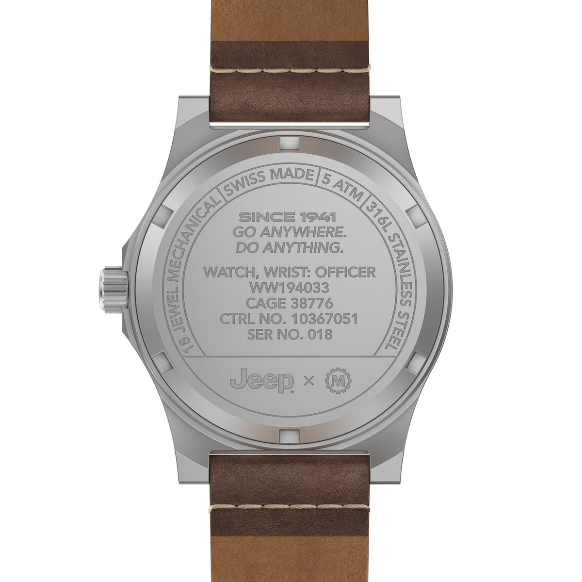 Marathon 41mm Jeep® Willys SSGPM (Officer's Mechanical)