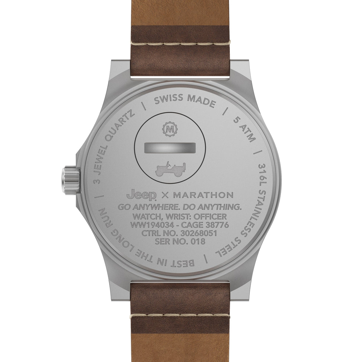 Marathon 41mm Jeep® Willys SSGPQ (Officer's Quartz)