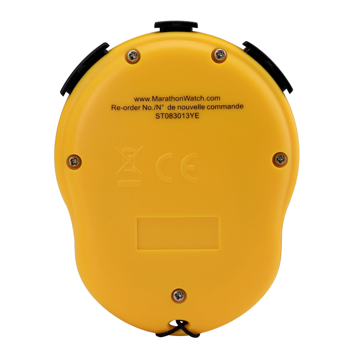 ADANAC Digital Glow Stopwatch Timer Yellow - Marathon Watch Company | ST083013-YE