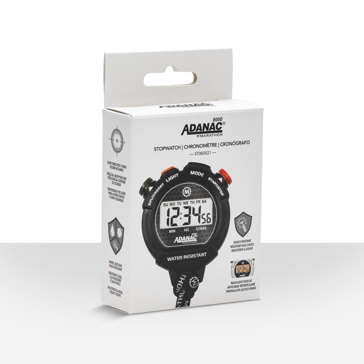 Marathon ADANAC® 8000 Professional Stopwatch Timer