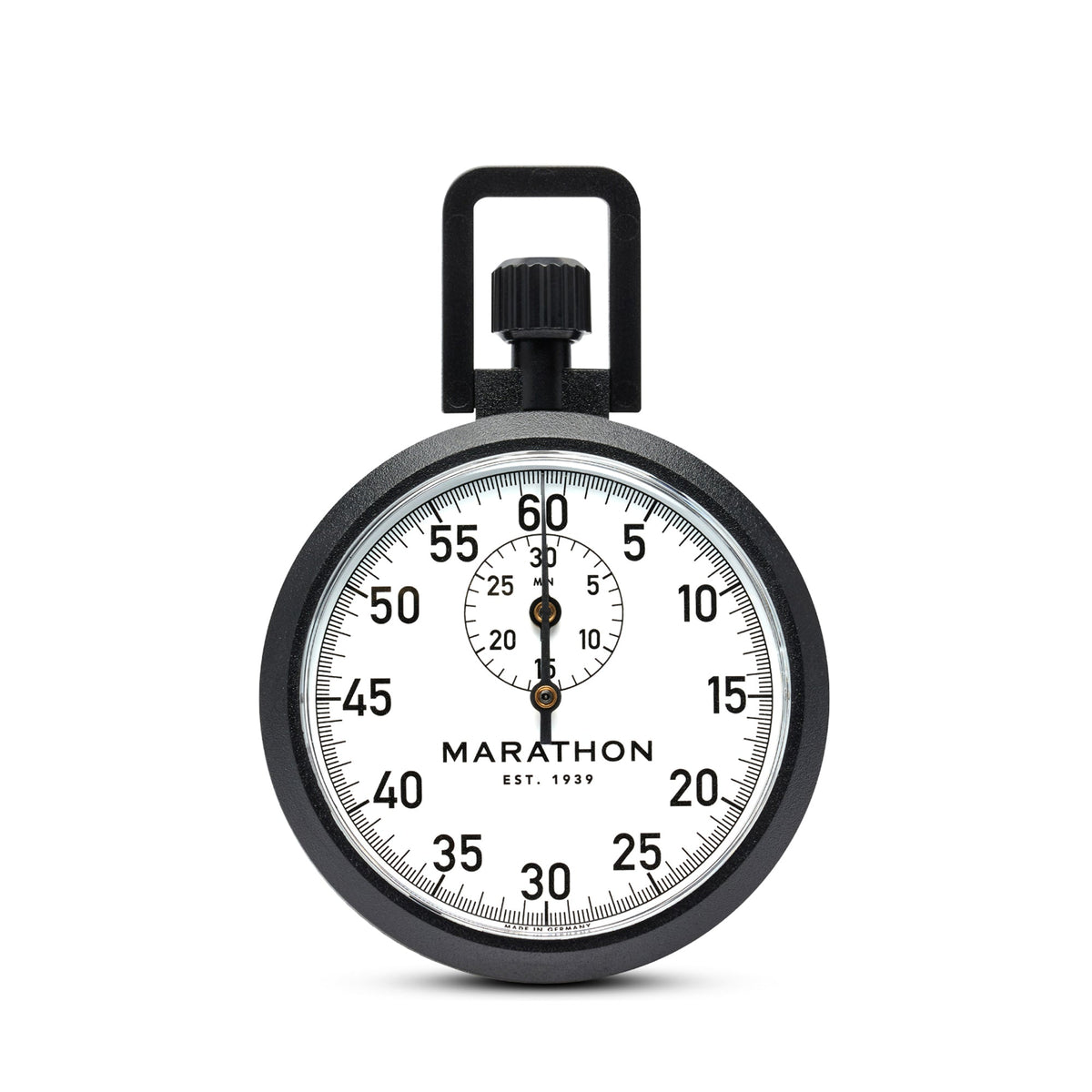 Marathon Mechanical Stopwatch: Single Action, (1/5 sec) 30 min Register