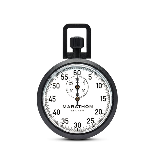 Marathon Mechanical Stopwatch: Single Action, (1/5 sec) 30 min Register