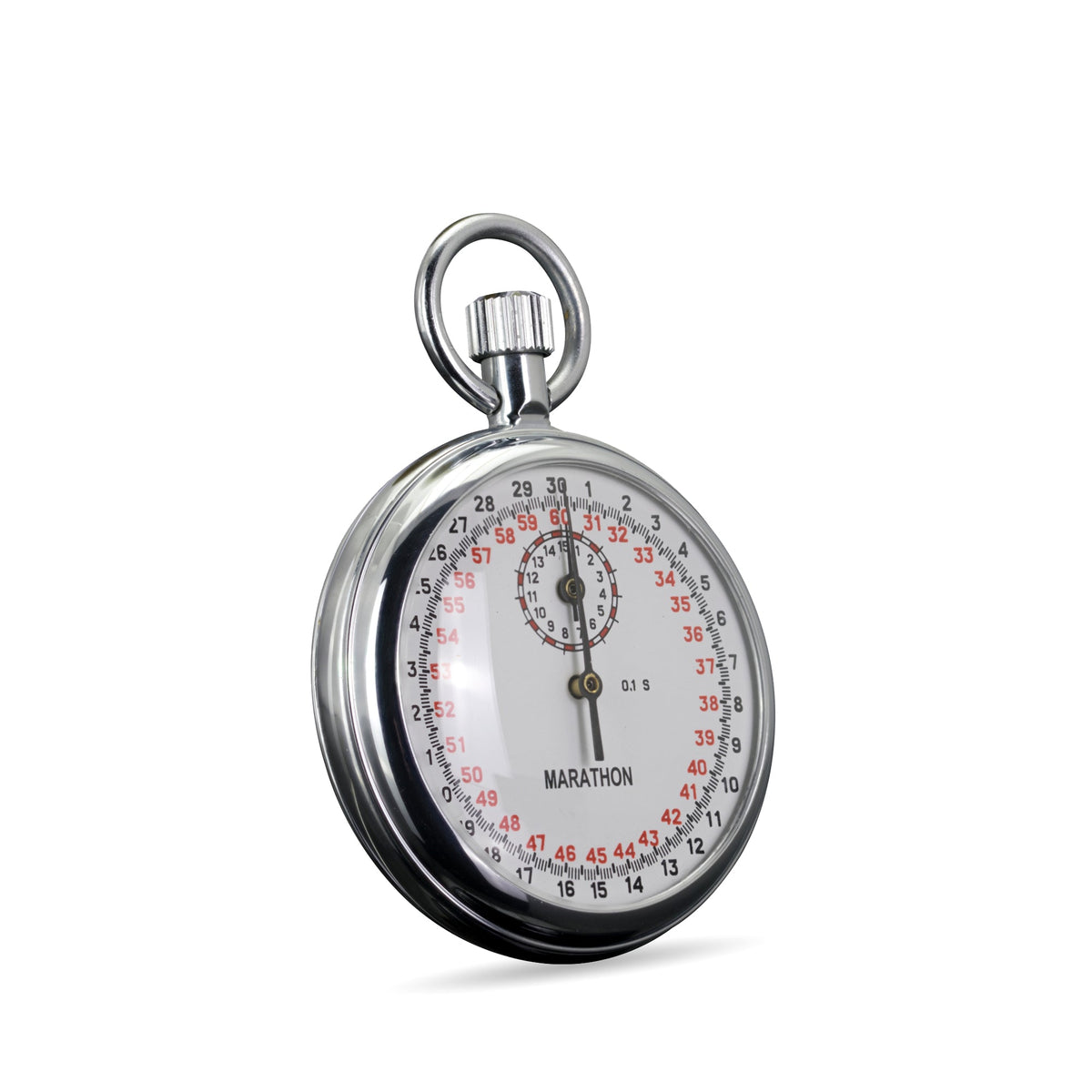 Marathon Mechanical Stopwatch: Single Action Mechanical (1/10 Sec) 15 min Register
