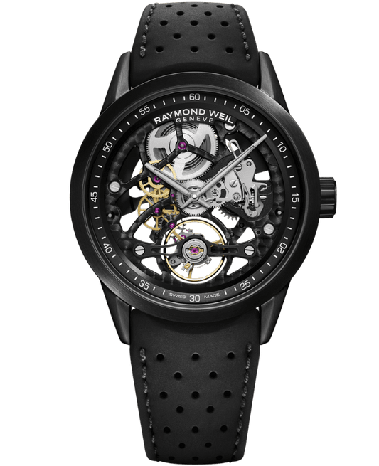 Raymond Weil The Freelancer RW1212 Skeleton Watch, 42mm (2785-BKR-20000)