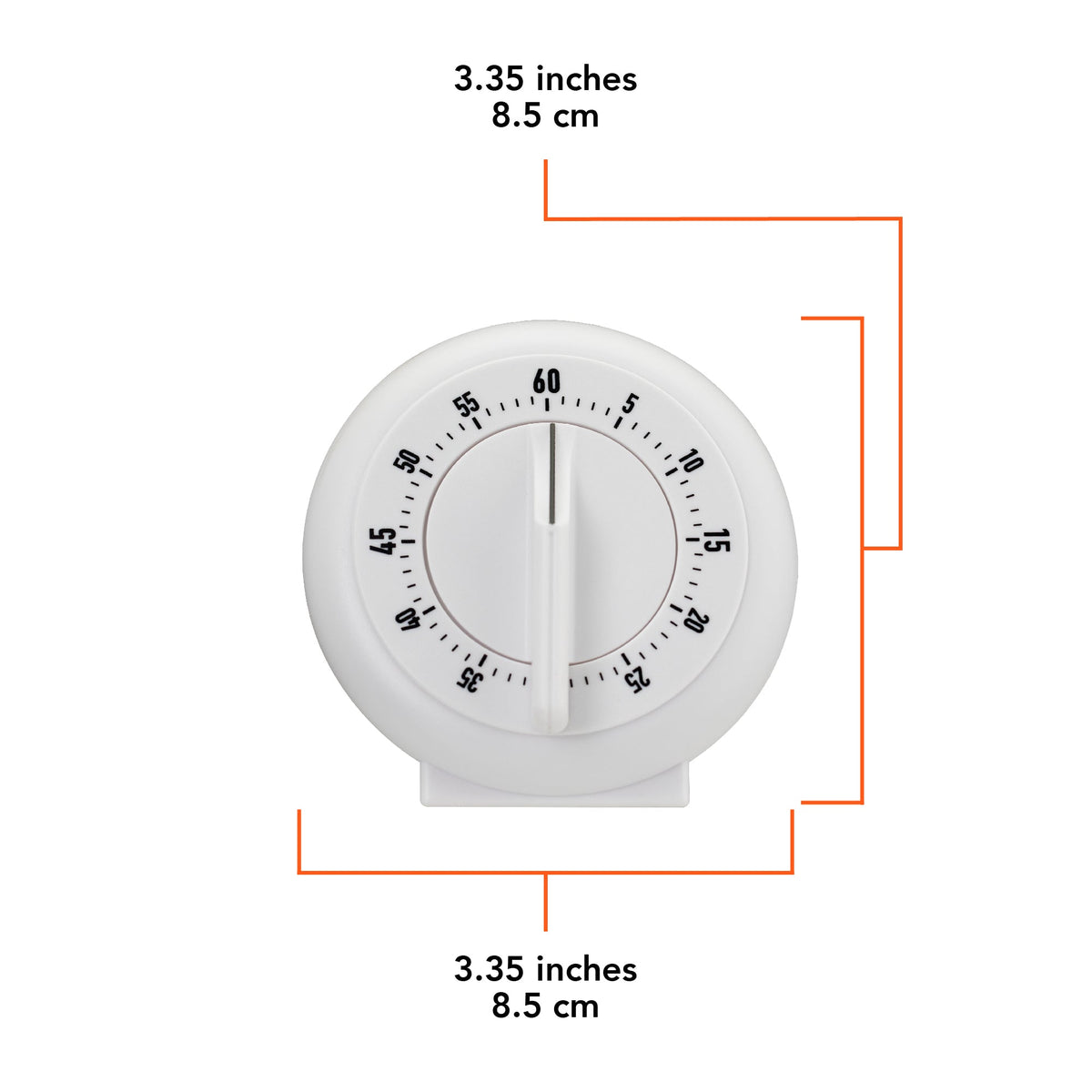 Marathon Loud Ring 60 Minute Wind-Up Timer