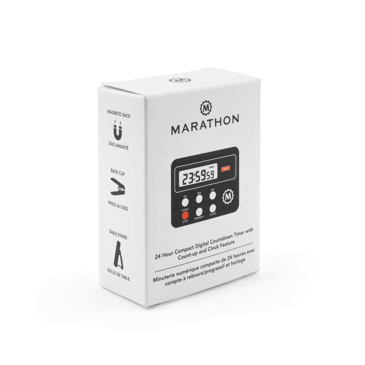 24 Hour Compact Digital Timer - marathonwatch