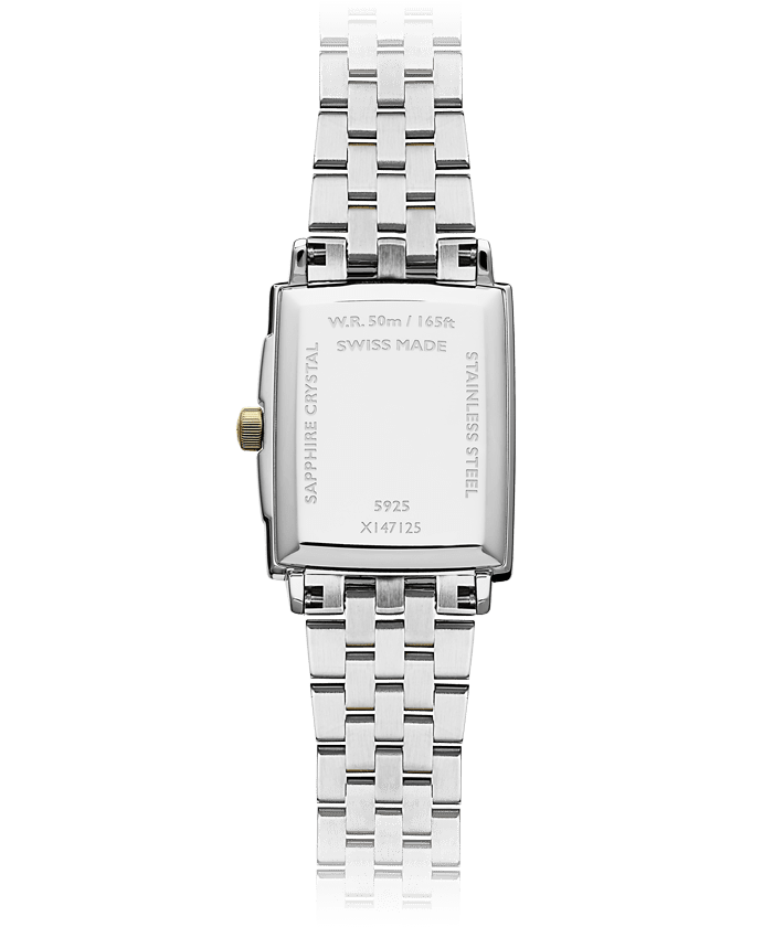 Raymond Weil Toccata Ladies Diamond Quartz Two-tone Mother of Pearl Dial Two-tone Stainless Steel 5925-SPS-00995