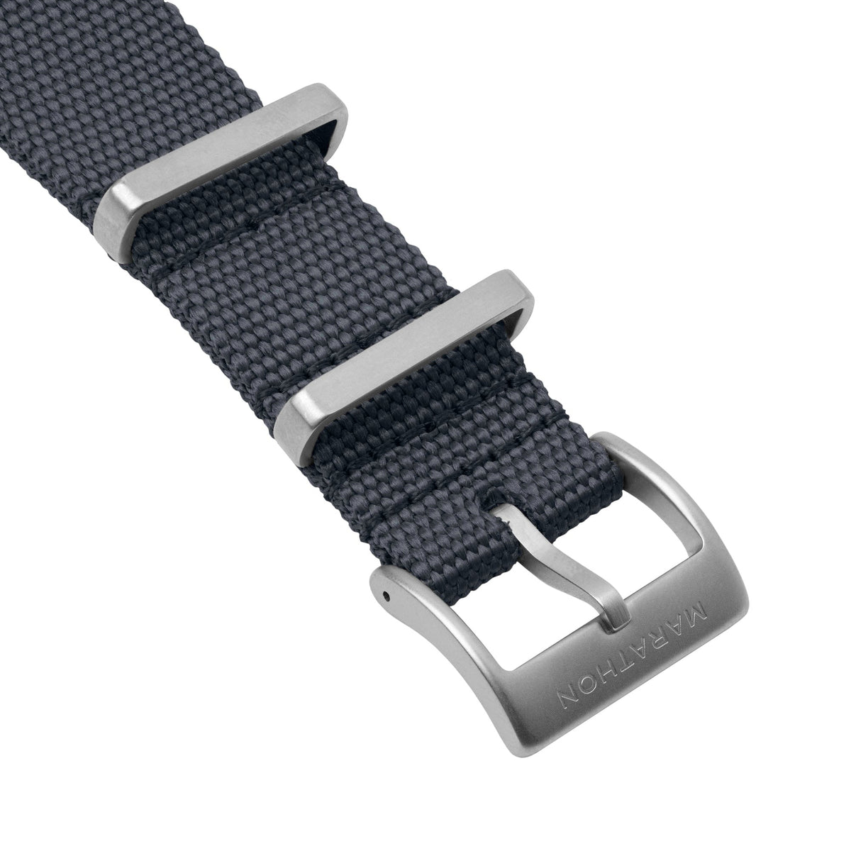 Marathon 20MM Nylon Canvas DEFSTAN Strap - Parkerized Hardware Slate
