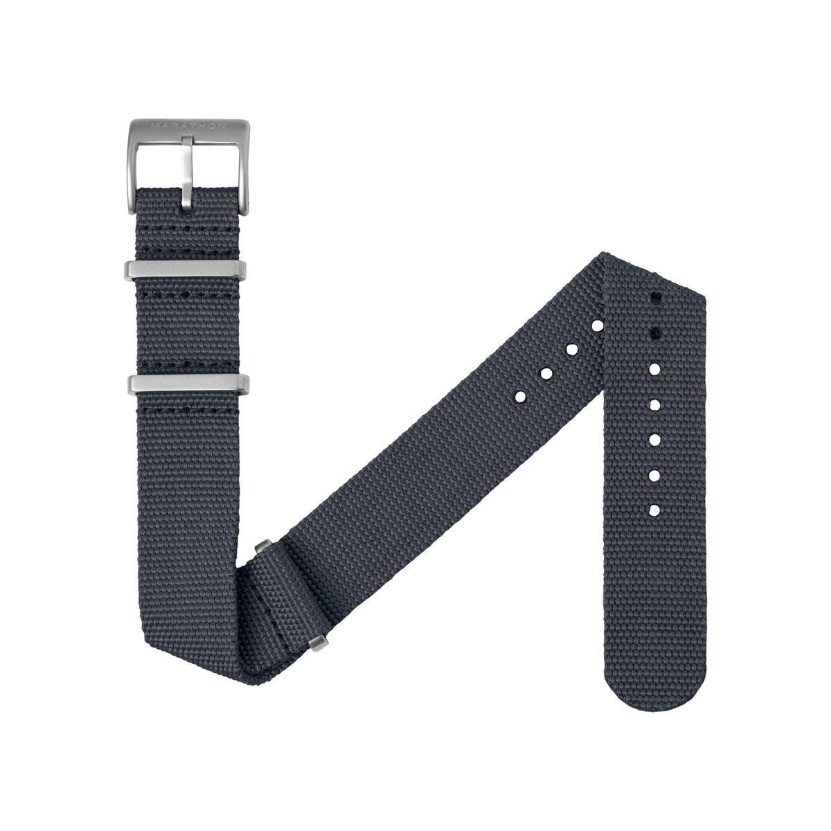 Marathon 20MM Nylon Canvas DEFSTAN Strap - Parkerized Hardware Slate