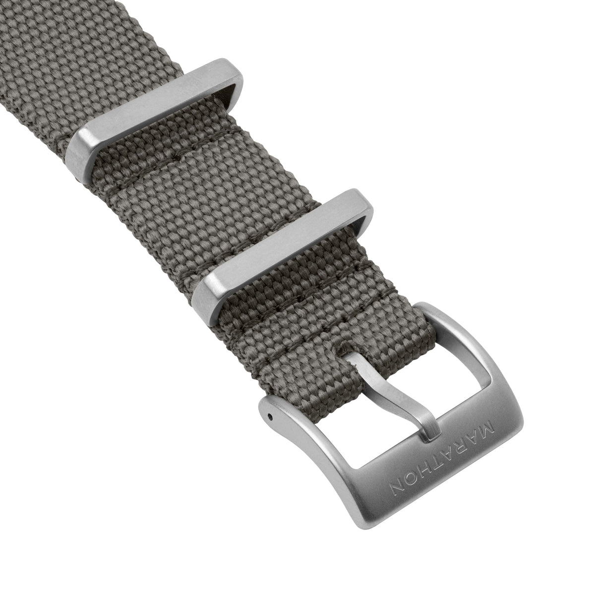 Marathon 20MM Nylon Canvas DEFSTAN Strap - Parkerized Hardware Stone