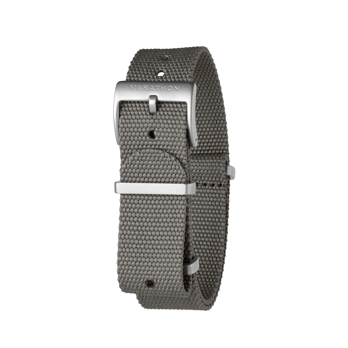 Marathon 20MM Nylon Canvas DEFSTAN Strap - Parkerized Hardware Stone